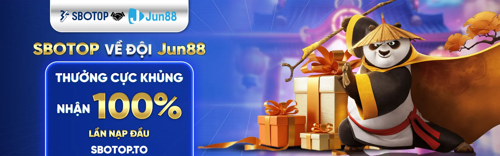 Sbotop Về Đội Jun88 Thưởng Cực Khủng Nhận 100% Lần Nạp Đầu